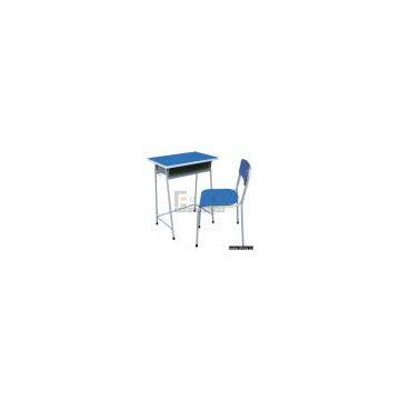 Student desk and chair,single student desk and chair,school furniture