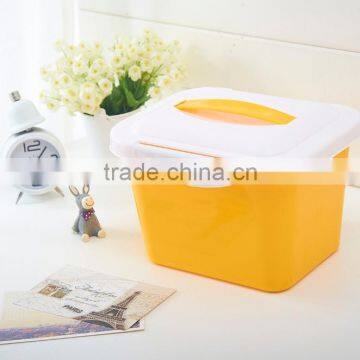 New Mini Plastic Storage Box With Lid Storage Box Clothes photo-2