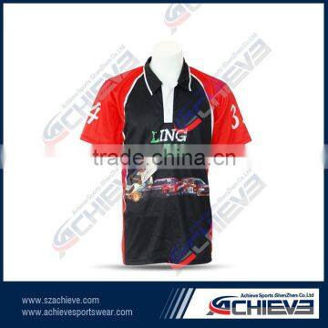 Sublimated custom lacrosse shooting shirt/shooting wear