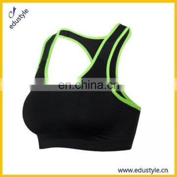 Oem Custom Women Gym Crop Top Blank Sport Fitness Bra photo-5