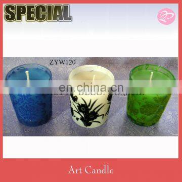 Printing Glass jar scented candles