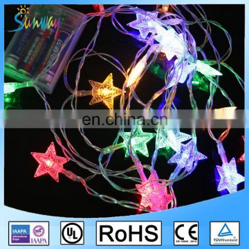 Star Batteries LED String Fairy Christmas Light / Small Battery Operated LED Light / LED Christmas Star String Lights