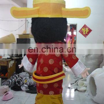 God of Wealth Mascot Costumes for Adults ,chinese God of Wealth Custome,god of Fortune Costume photo-3