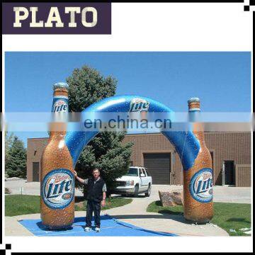 Customized Logo circle inflatable advertising arch for hot sale