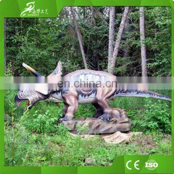 Kawah Life Size Moving Simulation Triceratops Animatronic Dinosaur