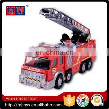 Frictional Fire Truck toys with lignt and music for wholesale