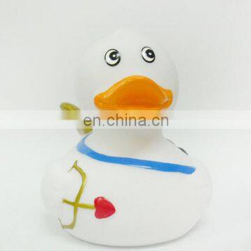 Angel shaped duck with beatiful painting bulk universal christmas gifts for boyfriendly