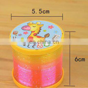 Figet Spinner Light Rainbow Spring Slinky for Relax Educational Toy Figet Spinner photo-5