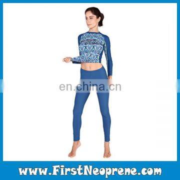 Blue Classic Design UV Protection Custom Rashguard photo-2