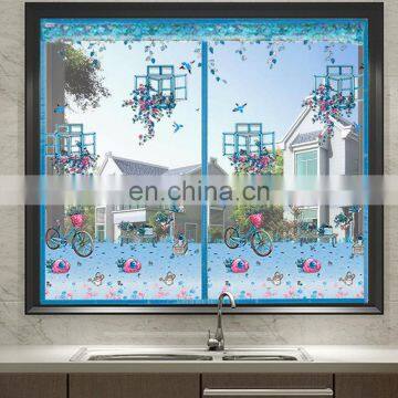 The First and Best Magnetic Screen Windows with Fashionable Printing Design