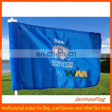 rotating screen printing golf flag