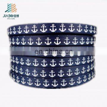 custom logo printed grosgrain designer ribbon