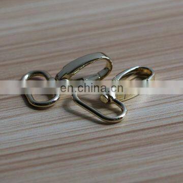 customized oval shape metal swivel snap hook