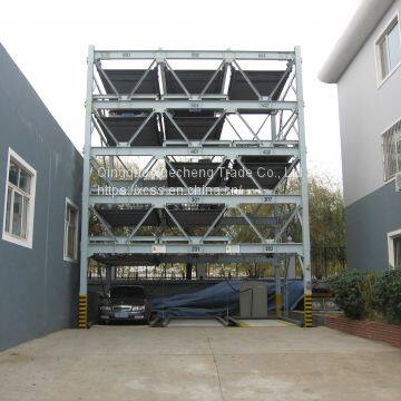 puzzle car parking system 6 floors lift-sliding auto parking system