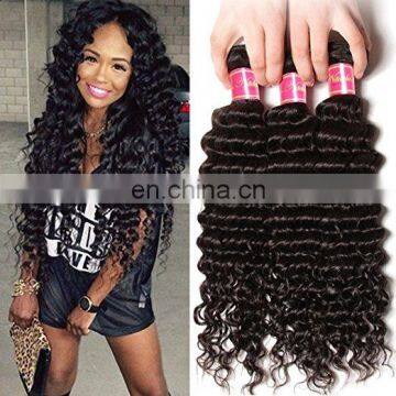 Good Feedback Deep Curl Best Selling High Quality Real Mink Brazilian Hair wholesale human hair human hair bundles with closure