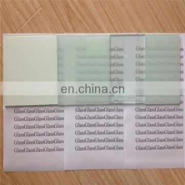 ISO SGS certificate clear/ colored/ opaque 8mm laminated glass with tempered