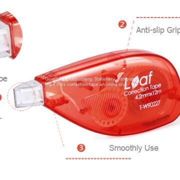 LPS Assorted Color Side Application Correction Runner White Out Correction Tape No.T-W90228 photo-3