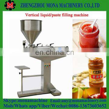 Professional Supplier Semi Automatic Pneumatic Bottle Sauce Stir Paste Filling Machine photo-2
