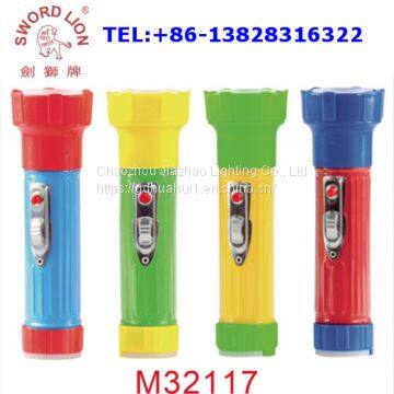 Good Quality Durable Metal & ABS Led Flashlight Torch Popular in Africa