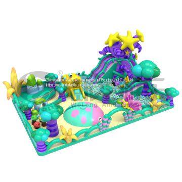 Amusement Customized Sports Games Indoor Inflatable Theme Park