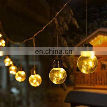 Waterproof Outdoor Decoration lights G40 LED copper wire LED string light Festival light 32ft