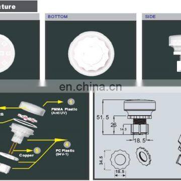 2018 IP65 24V Programmed Professional Auto Changing Pixel LED RGB Lamps photo-3