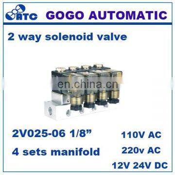 Medical 2 Way Gas Solenoid Valve 12v