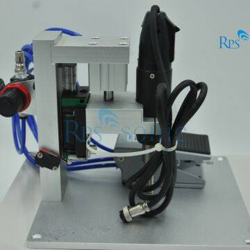 35k 800w Ultrasonic Spot Welding Machine For 3 Ply Face Mask Ear Loop photo-4