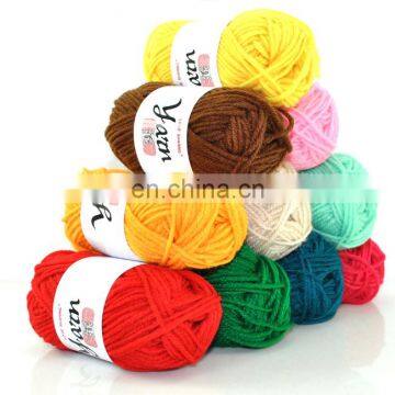 Wuge Wholesale High Quality Hand Knitting Yarn Prices for Crochet Yarn photo-2