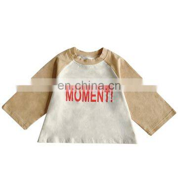 Fall Kids Long Sleeve Baby Girls Printed T Shirt Quality Chinese Products 100% Cotton Girls Clothing photo-5