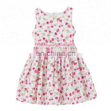 Summer Style Casual Baby Girl Clothes Kids Clothes Fashion Flower Party Dress