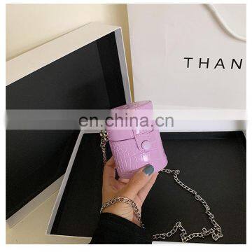 Mini Bag Female 2020 New Trendy Fashion Korean Version of the Net Red Popular All-match Chain Messenger Lipstick Coin Purse photo-4