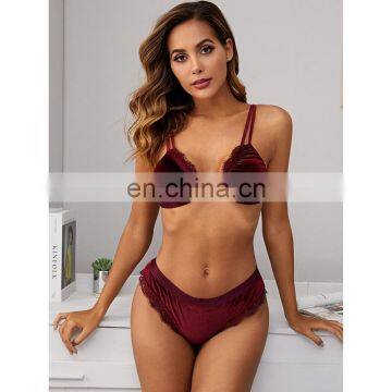 2021 New Fashion England Hot Sexy Girl Photo Transparent Sexy Black Lingerie Women Nightwear photo-5