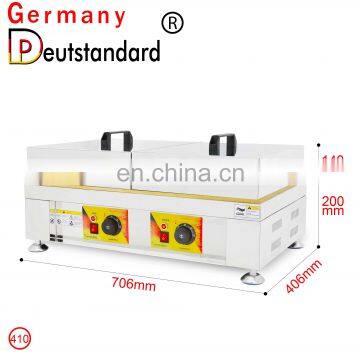 Commercial Bakery Equipment French Souffle Electric Snack Machine Souffle Pancake Maker Machine photo-7