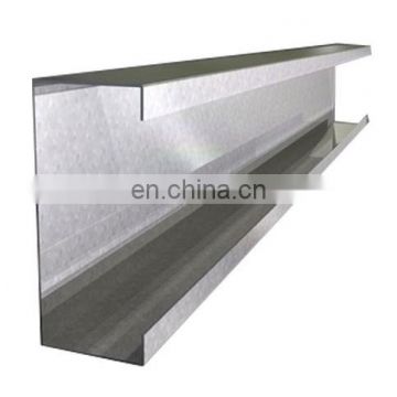 structural galvanized c channel steel c purlin prices