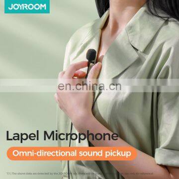 JOYROOM Lapel Microphone for Mobile Phone Singing Recording Lavalier Microphone Universal Professional for Camera Tablet photo-6