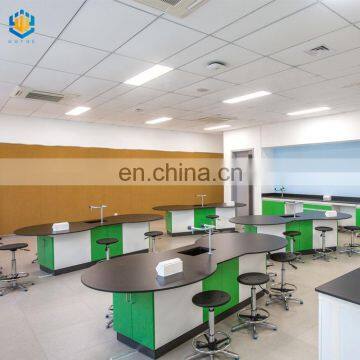 School Laboratory Furniture Table And Chair Chemistry Laboratory Work Bench With Sink