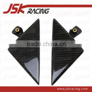 CARBON FIBER WINDOW CORNER TRIANGLES TRIMS FOR FERRARI 458 ITALIA SPIDER(JSK110229)