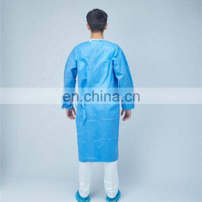 EN13795 Disposable Surgical Gown SMS Sterile Workwear Uniform photo-2