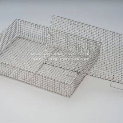 Instrument basket Wire Baskets Instrument sterilization basket