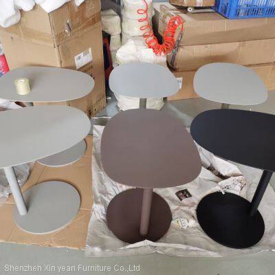 Mesas de Café Redonda Mesa Para Cafe Mesas de Cafe Modernas Mesa de Cafe Estilo Industrial photo-5