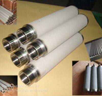 Titanium Filter for Gas and Liquid Filtration and Gas Distribution