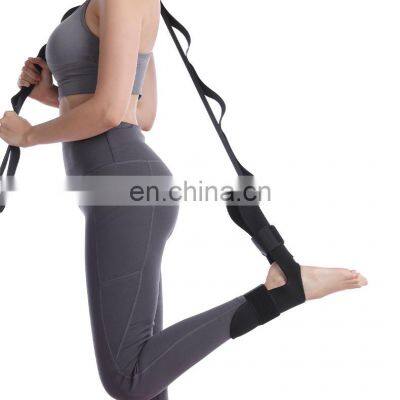 Amazon New Leg Fascia Stretch Belt Stretch Ankle Stretcher With Yoga Stretch Belt For Fitness Training Equipment