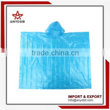 High quality and inexpensive china supplier disposable rain poncho manufacturer