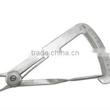 Jewelry measuring gauge, degree gauge