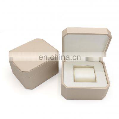 High-quality Custom Logo Modern Luxury Single Wrist Watch Box pu Leather Watch Box photo-3
