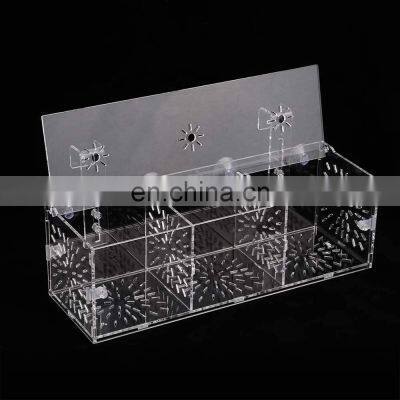 Aquarium Fish Tank Breeding Isolation Box Acrylic Fish Tank With Divider