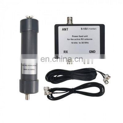 10KHz-30MHz Mini-Whip Miniwhip Active Antenna with BNC-BNC Connection Cables Power Supply