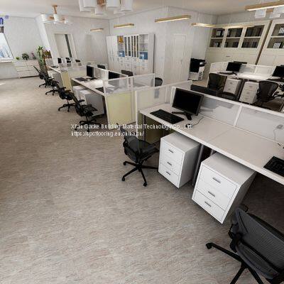 GKBM Greenpy MJ-S6012 Home Deco Fireproof Click Bright Chestnut Stone Composite SPC Flooring photo-5