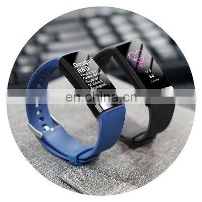 ECG PPG Heart Rate Monitor Fitness Tracker Smart bracelet blood pressure monitor  smart watch SPO2 Fitness Tracker V19